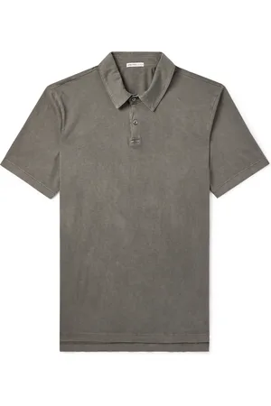 James Perse Supima Cotton-Jersey Polo Shirt