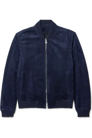 Mr P. Suede Bomber Jacket