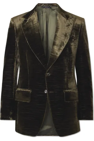 Tom Ford Atticus Slim-Fit Cotton-Velvet Blazer
