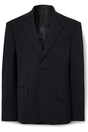Acne Studios Jotam Pinstriped Woven Blazer