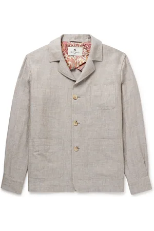 Etro Linen-Twill Overshirt