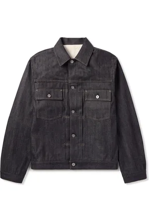 Jil Sander Raw Denim Trucker Jacket