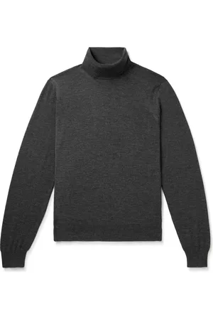 Tom Ford Slim-Fit Cashmere and Silk-Blend Rollneck Sweater