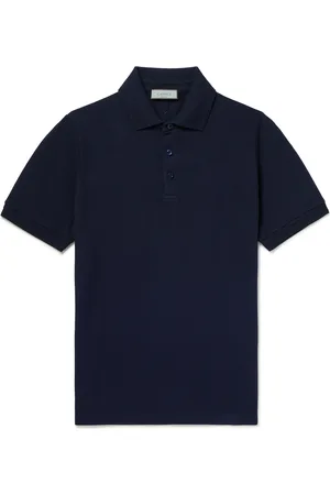 CANALI Cotton-Piqué Polo Shirt