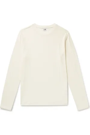 NN.07 Clive Waffle-Knit Cotton and Modal-Blend T-Shirt