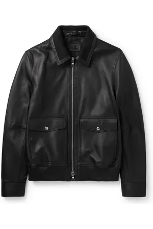 Mr P. Leather Blouson Jacket