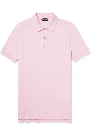 Tom Ford Slim-Fit Lyocell and Cotton-Blend Piqué Polo Shirt
