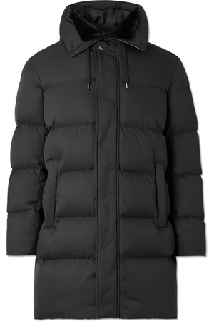 HERNO Quilted Twill Down Hooded Jacket