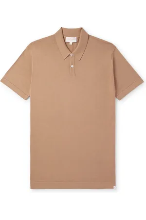 DEREK ROSE Jacob Sea Island Cotton Polo Shirt