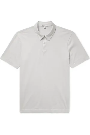 James Perse Slim-Fit Cotton-Jersey Polo Shirt
