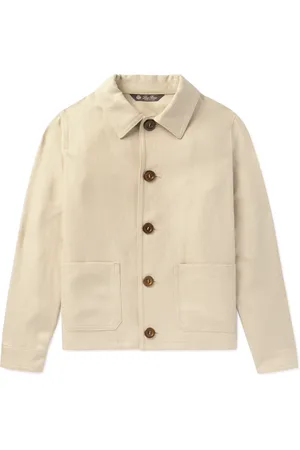 Loro Piana Jules Antigua Linen Overshirt
