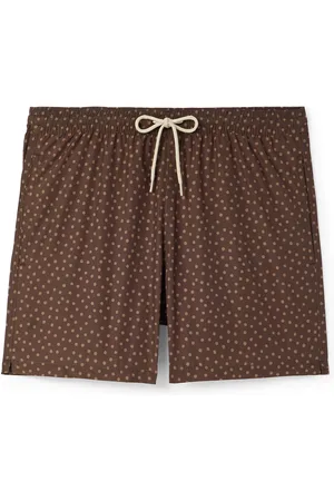 MASSIMO ALBA Kite Straight-Leg Mid-Length Polka-Dot Swim Shorts