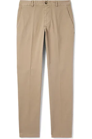 ALTEA Jagger Tapered Cotton-Blend Twill Trousers