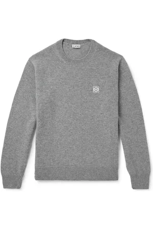 Loewe Anagram Logo-Embroidered Wool Sweater