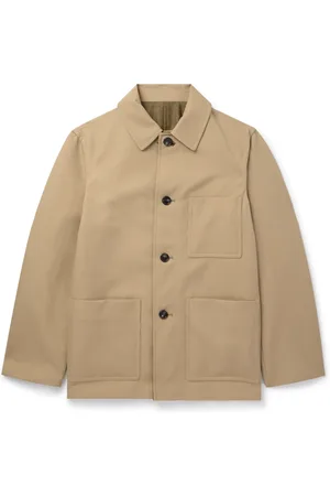 Loro Piana Yudakai Caban Wool and Cotton-Blend Gabardine Overshirt
