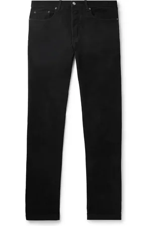 MASSIMO ALBA Alunga Slim-Fit Cotton-Moleskin Trousers