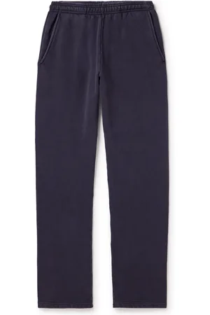 Entire Studios Straight-Leg Enzyme-Washed Cotton-Jersey Sweatpants