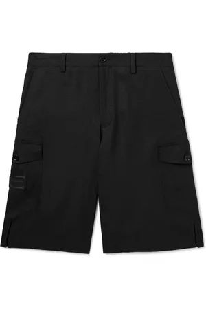 Dolce & Gabbana Wide-Leg Linen Cargo Shorts