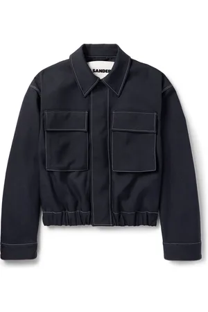 Jil Sander Recycled-Gabardine Blouson Jacket