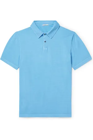 James Perse Cotton-Jersey Polo Shirt