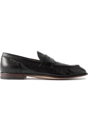 Officine creative Solitude 001 Leather Penny Loafers