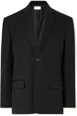 The Row Eligio Grain de Poudre Wool Blazer