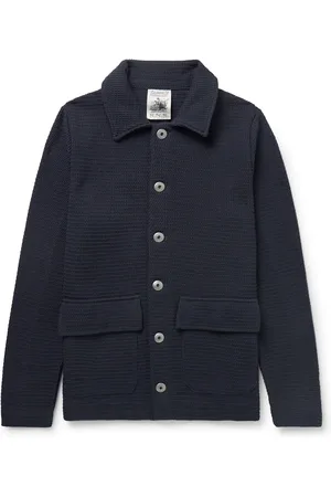 S.N.S. HERNING Radial Textured Virgin Wool Jacket
