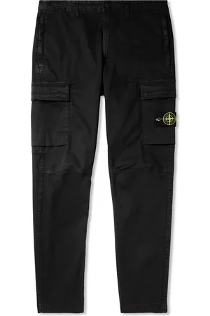 Stone Island Tapered Stretch-Cotton Cargo Trousers