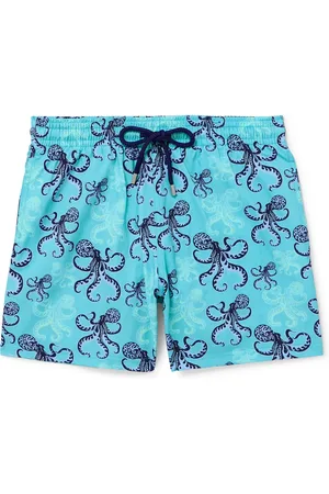 Vilebrequin Moorise Straight-Leg Mid-Length Printed Swim Shorts