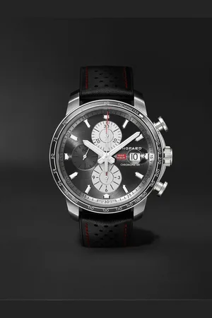 Chopard Mille Miglia 2021 Race Edition Limited Edition Automatic Chronograph 44mm Stainless Steel and Leather Watch, Ref. No. 168571-3009
