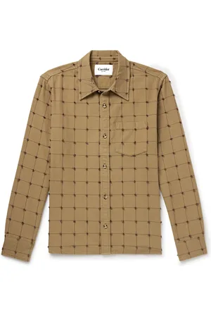 Corridor Lure Checked Fil-Coupé Cotton Shirt