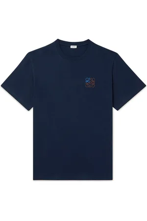 Loewe Slim-Fit Logo-Embroidered Cotton-Jersey T-Shirt