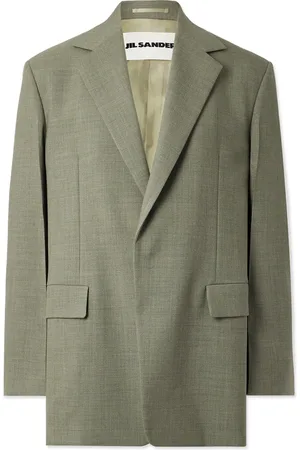 Jil Sander Mohair and Wool-Blend Blazer