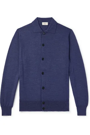 ALTEA Slim-Fit Wool Cardigan