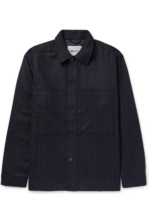 NN.07 Isak 1630 Recycled Wool-Blend Overshirt
