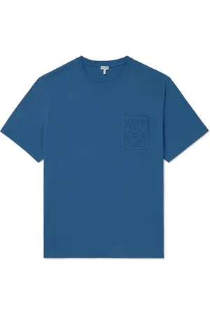 Loewe Logo-Embroidered Cotton-Jersey T-Shirt