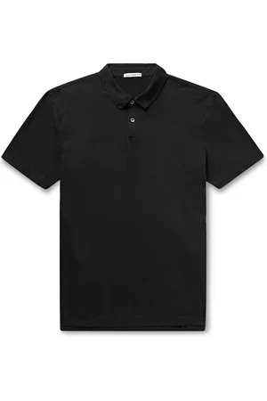 James Perse Slim-Fit Supima Cotton-Jersey Polo Shirt