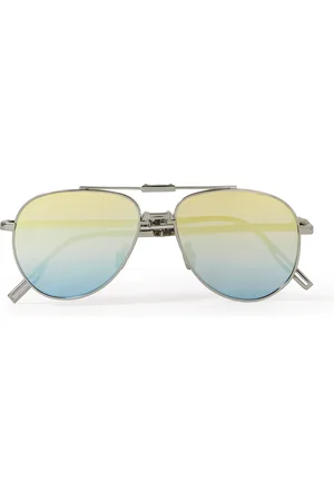 Dior Dior90 A1U Aviator-Style -Tone Sunglasses