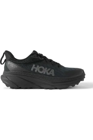 Hoka One One Challenger 7 Rubber-Trimmed GORE-TEX Mesh Running Sneakers