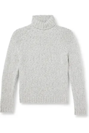 Mr P. Alpaca-Blend Bouclé Rollneck Sweater