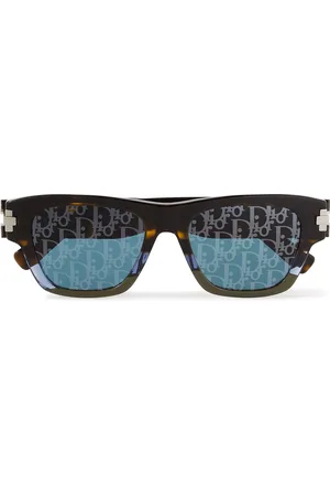Dior DiorBlackSuit XL S2U Square-Frame Acetate Sunglasses