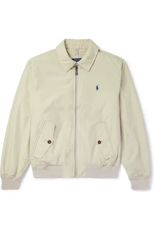 Ralph Lauren Logo-Embroidered Recycled-Shell Blouson Jacket
