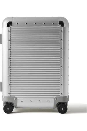 FPM Milano Bank Spinner 55cm Rubber-Trimmed Aluminium Suitcase
