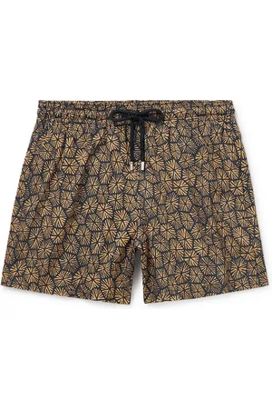 Vilebrequin Moorise Straight-Leg Mid-Length Printed Swim Shorts