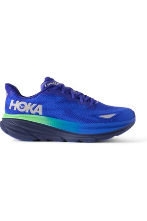 Hoka One One Clifton 9 Rubber-Trimmed Recycled-GORE-TEX Invisible Fit Sneakers