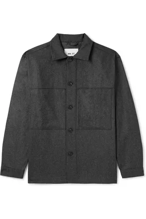 NN.07 Isak 1630 Recycled Wool-Blend Overshirt