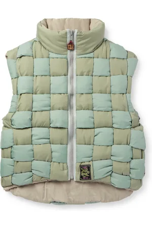 KAPITAL Reversible Quilted Padded Shell Gilet