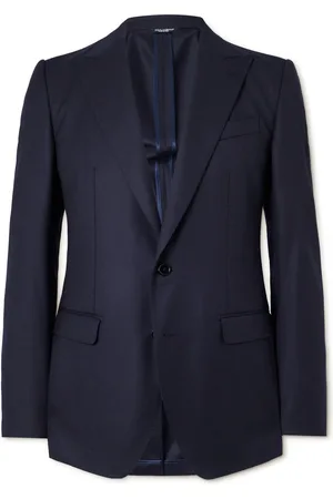 Dolce & Gabbana Taormina Unstructured Wool-Flannel Blazer