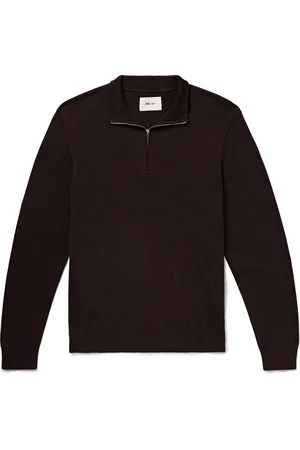 NN.07 Sergio 6605 Wool Half-Zip Sweater