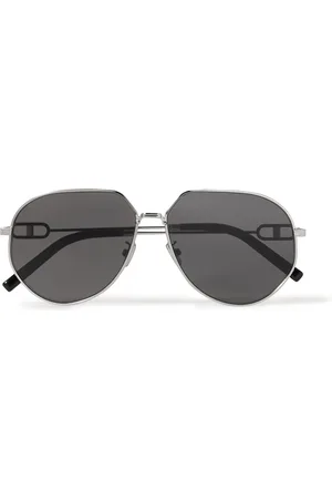 Dior CD Link A1U Round-Frame -Tone Sunglasses